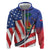 Haitian Americans Zipper Stylized Hoodie Haiti Heritage Month 2025
