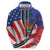Haitian Americans Zipper Stylized Hoodie Haiti Heritage Month 2025