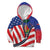 Haitian Americans Zipper Stylized Kid Hoodie Haiti Heritage Month 2025