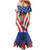 Haitian Americans Zipper Stylized Mermaid Dress Haiti Heritage Month 2025