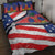 Haitian Americans Zipper Stylized Quilt Bed Set Haiti Heritage Month 2025