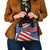 Haitian Americans Zipper Stylized Shoulder Handbag Haiti Heritage Month 2025