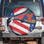 Haitian Americans Zipper Stylized Spare Tire Cover Haiti Heritage Month 2025