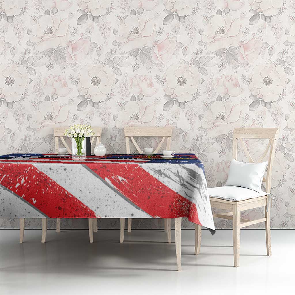 Haitian Americans Zipper Stylized Tablecloth Haiti Heritage Month 2025