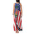 Haitian Americans Zipper Stylized Tank Maxi Dress Haiti Heritage Month 2025