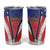 Haitian Americans Zipper Stylized Tumbler Cup Haiti Heritage Month 2025