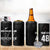 Custom New Zealand Cricket 4 in 1 Can Cooler Tumbler Aotearoa Black Cap Come On