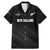 Custom New Zealand Cricket Family Matching Mermaid Dress and Hawaiian Shirt Aotearoa Black Cap Come On