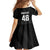 Custom New Zealand Cricket Family Matching Summer Maxi Dress and Hawaiian Shirt Aotearoa Black Cap Come On