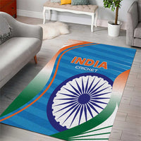 India Cricket Area Rug Men in Blue Champions 2025
