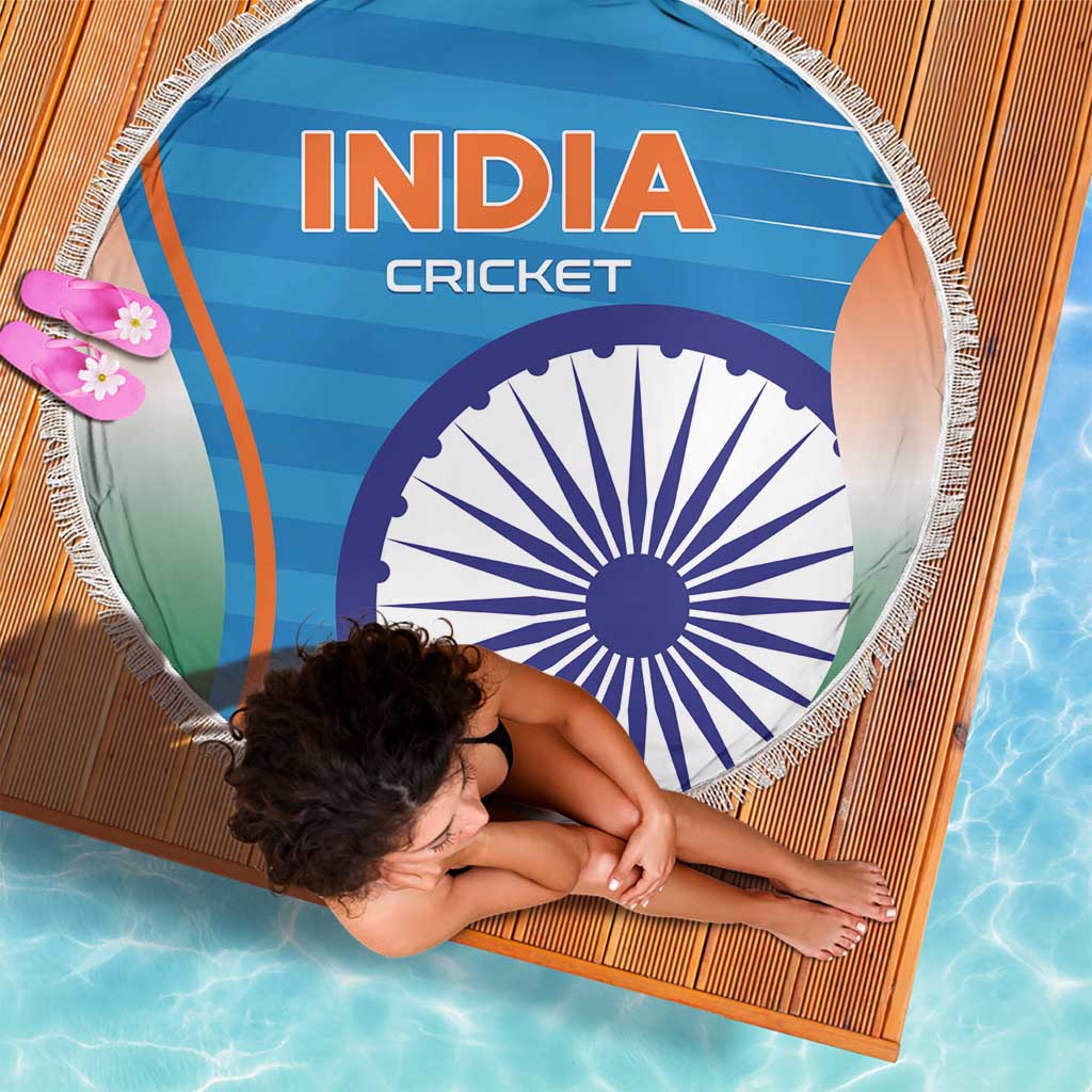 India Cricket Beach Blanket Men in Blue Champions 2025