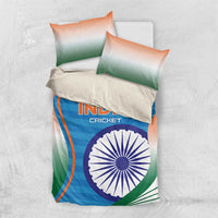 India Cricket Bedding Set Men in Blue Champions 2025