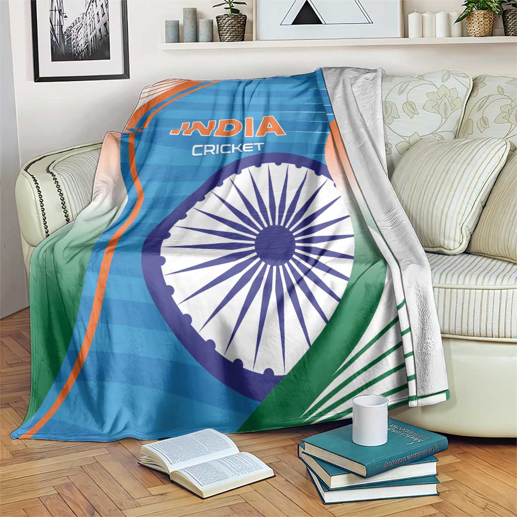 India Cricket Blanket Men in Blue Champions 2025