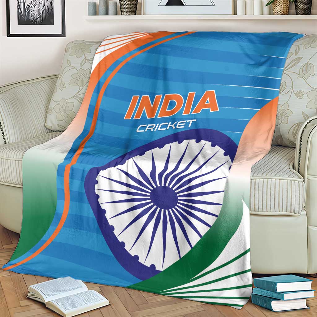 India Cricket Blanket Men in Blue Champions 2025