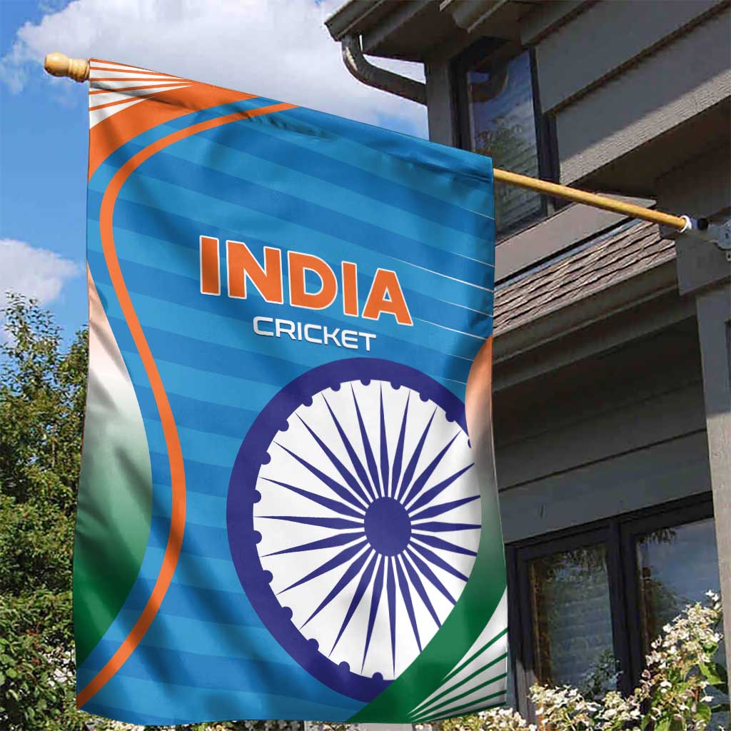 India Cricket Garden Flag Men in Blue Champions 2025