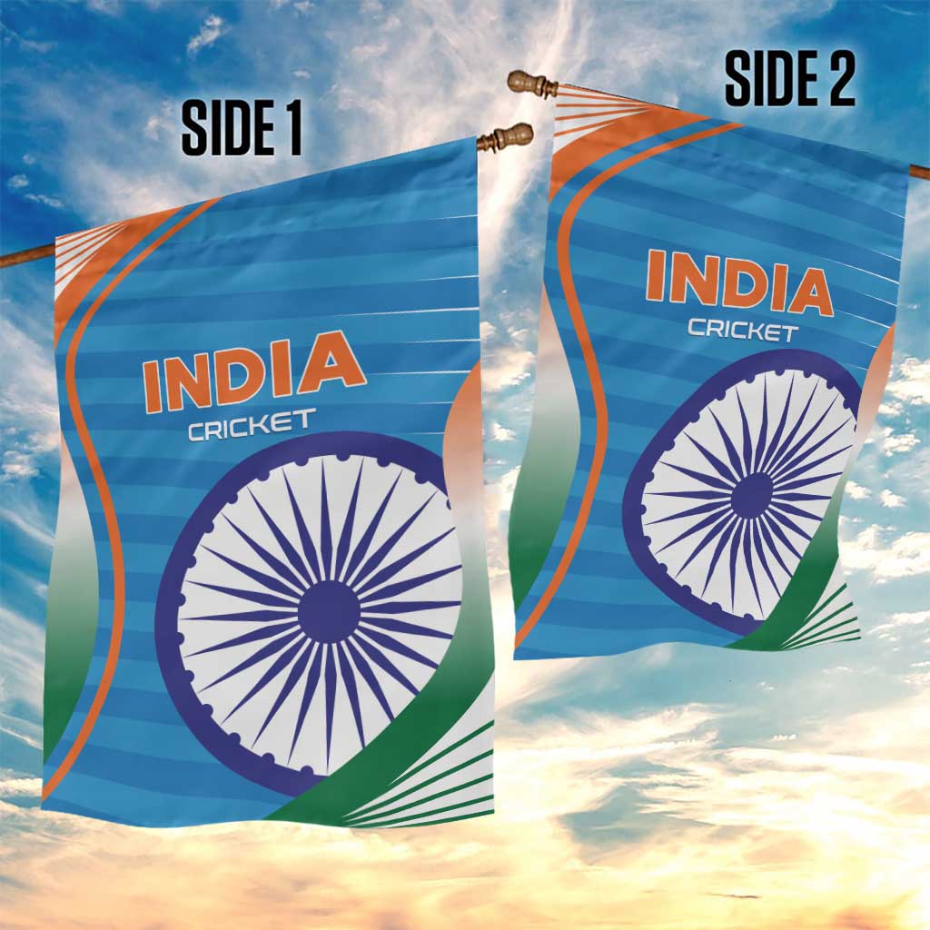 India Cricket Garden Flag Men in Blue Champions 2025