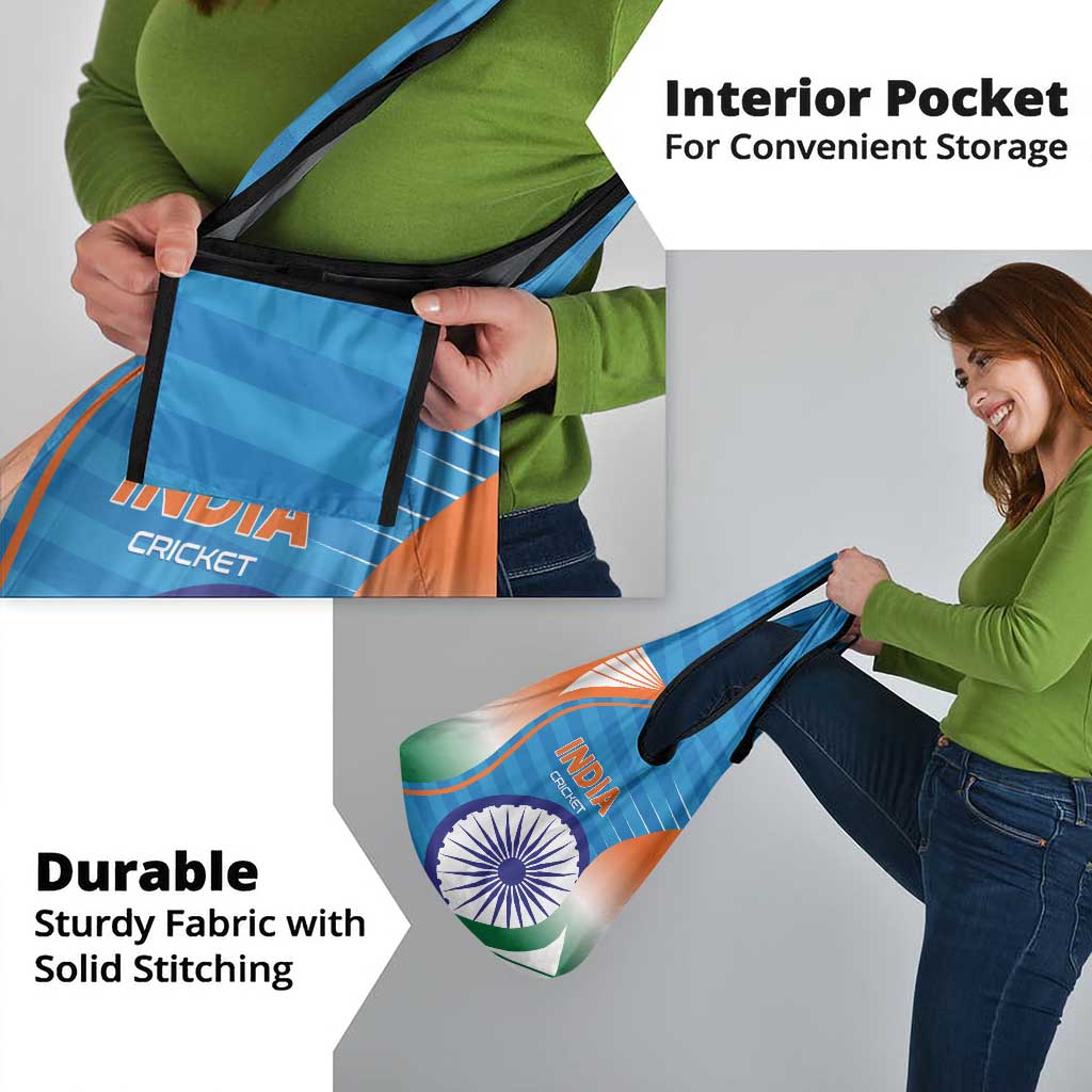 India Cricket Grocery Bag Men in Blue Champions 2025