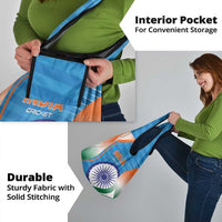 India Cricket Grocery Bag Men in Blue Champions 2025