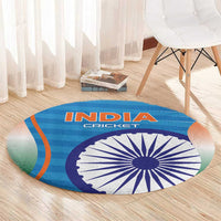 India Cricket Round Carpet Men in Blue Champions 2025