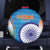 India Cricket Spare Tire Cover Men in Blue Champions 2025