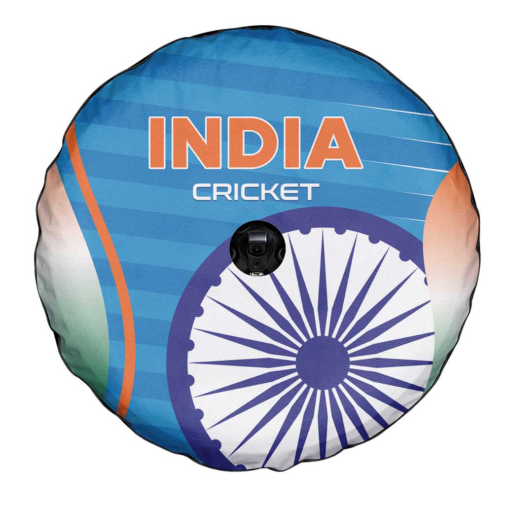 India Cricket Spare Tire Cover Men in Blue Champions 2025