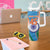 Custom India Cricket Tumbler With Handle Men in Blue Champions 2025