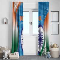 India Cricket Window Curtain Men in Blue Champions 2025