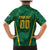 Custom South Africa Cricket Family Matching Mermaid Dress and Hawaiian Shirt SA Protea Woza Nawe