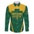 Custom South Africa Cricket Family Matching Puletasi and Hawaiian Shirt SA Protea Woza Nawe
