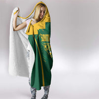 South Africa Cricket Hooded Blanket SA Protea Woza Nawe