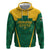 Custom South Africa Cricket Hoodie SA Protea Woza Nawe