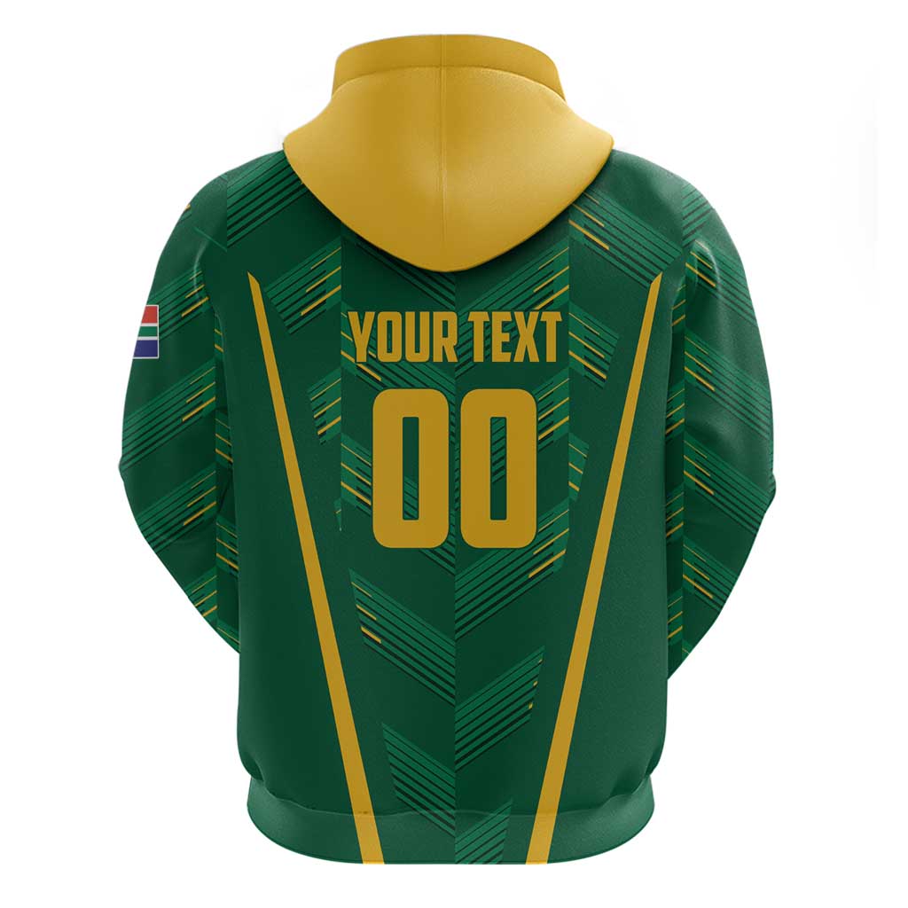 Custom South Africa Cricket Hoodie SA Protea Woza Nawe