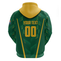 Custom South Africa Cricket Hoodie SA Protea Woza Nawe