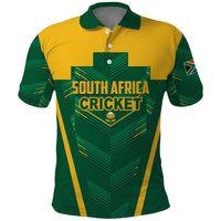 Custom South Africa Cricket Polo Shirt SA Protea Woza Nawe