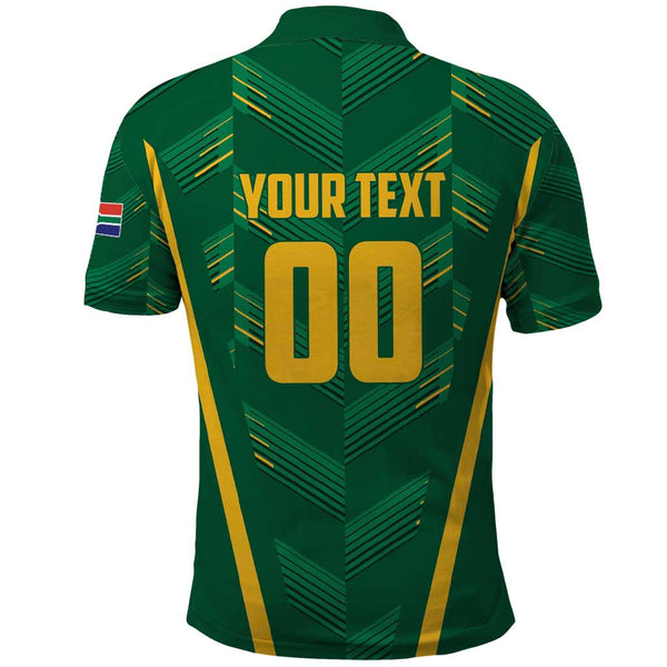 Cricket South Africa Custom Polo Shirt White Version Proteas LT18