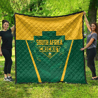 South Africa Cricket Quilt SA Protea Woza Nawe