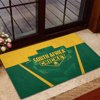 South Africa Cricket Rubber Doormat SA Protea Woza Nawe