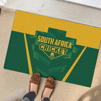 South Africa Cricket Rubber Doormat SA Protea Woza Nawe