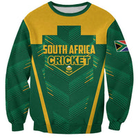 Custom South Africa Cricket Sweatshirt SA Protea Woza Nawe