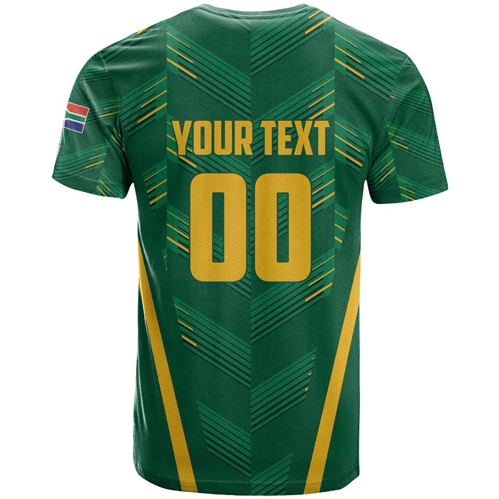 Custom South Africa Cricket T Shirt SA Protea Woza Nawe