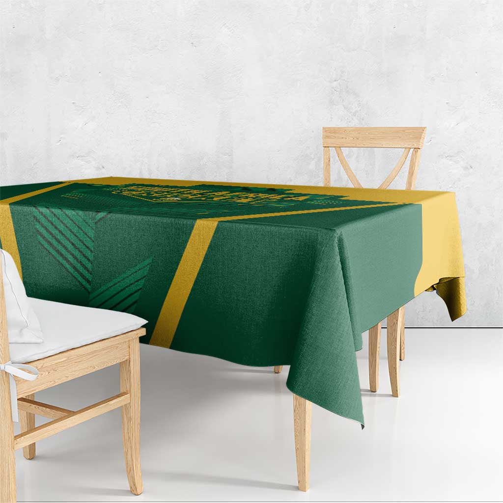 South Africa Cricket Tablecloth SA Protea Woza Nawe