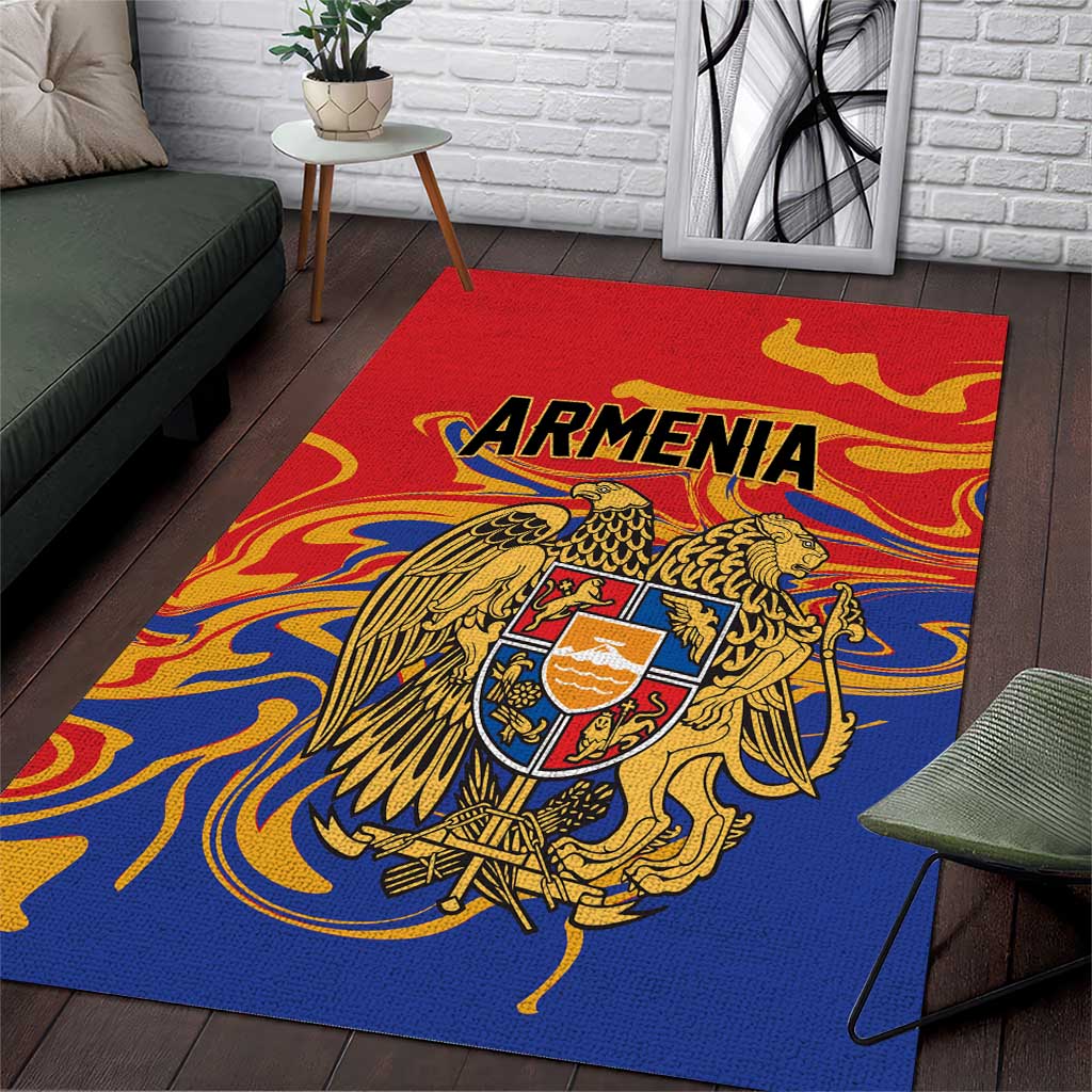 Republic of Armenia Area Rug Hayastani Hanrapetut'yun