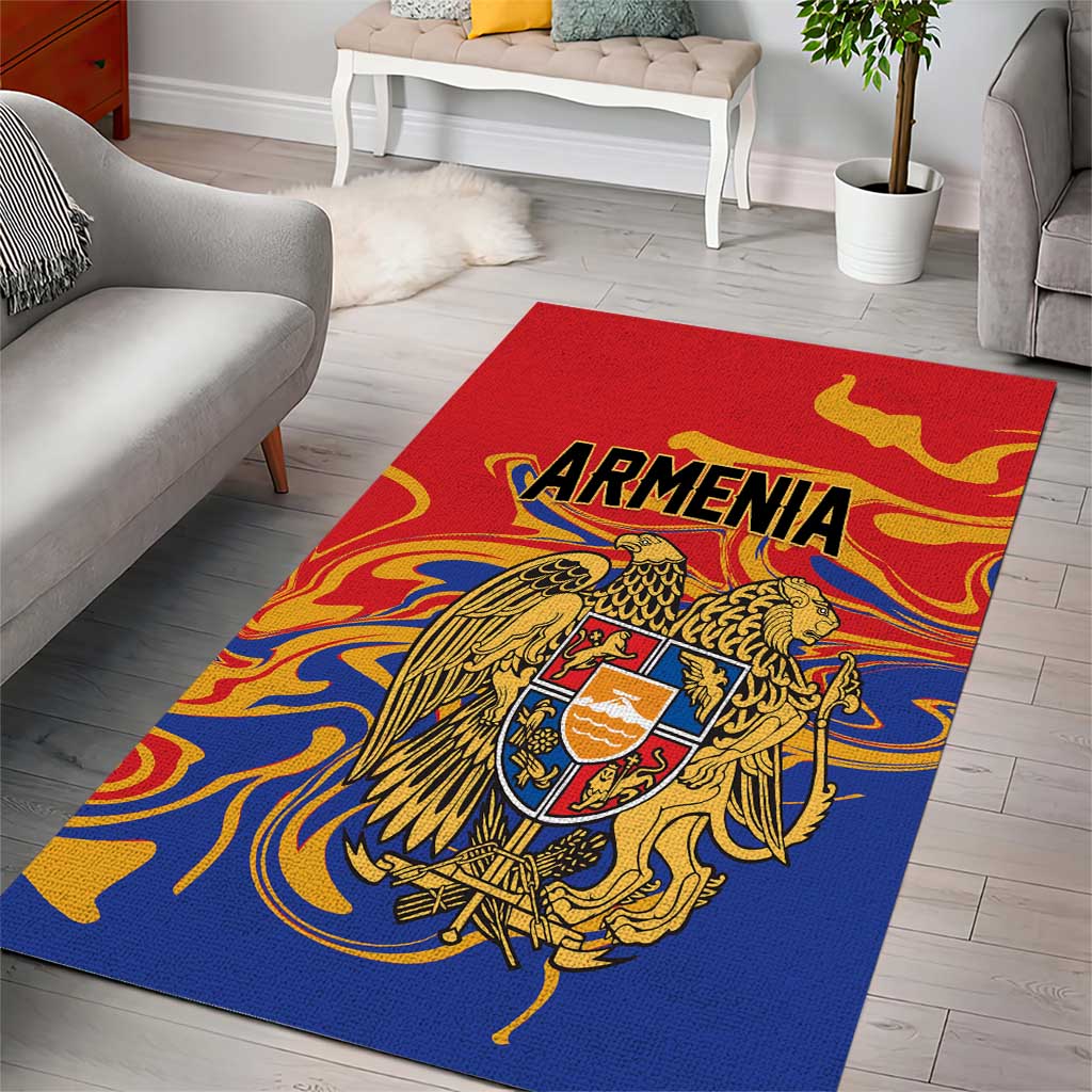 Republic of Armenia Area Rug Hayastani Hanrapetut'yun
