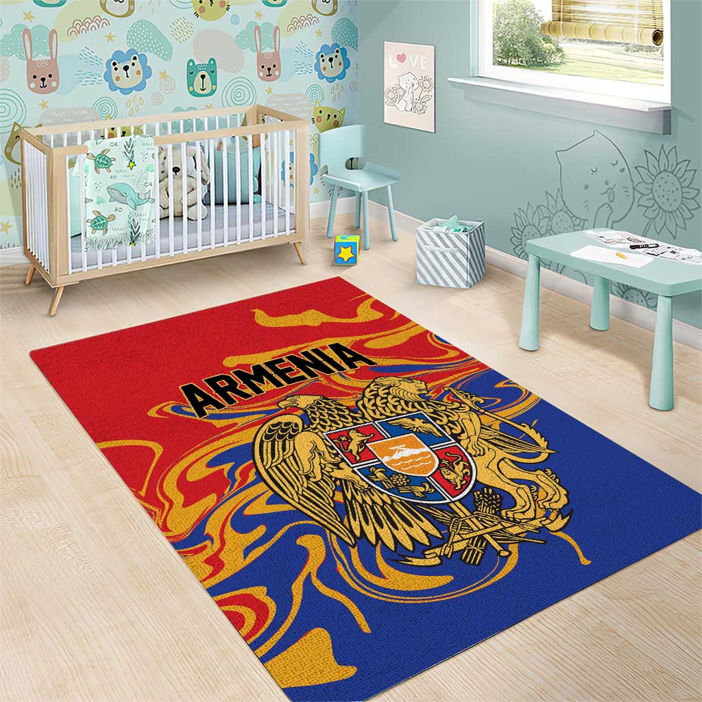 Republic of Armenia Area Rug Hayastani Hanrapetut'yun