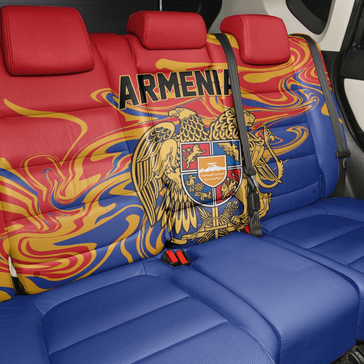 Republic of Armenia Back Car Seat Cover Hayastani Hanrapetut'yun