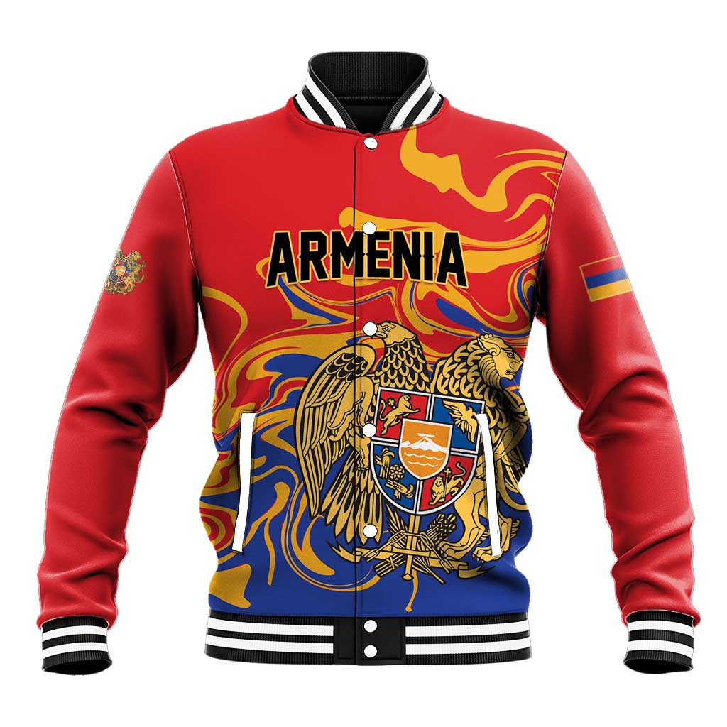 Personalized Republic of Armenia Baseball Jacket Hayastani Hanrapetut'yun