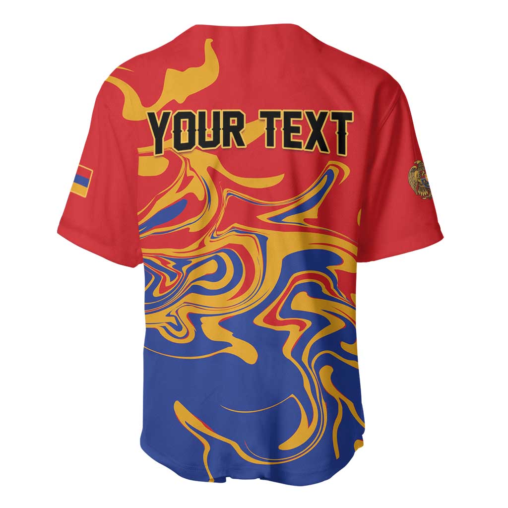 Personalized Republic of Armenia Baseball Jersey Hayastani Hanrapetut'yun