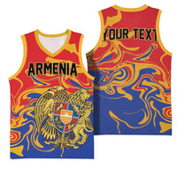 Personalized Republic of Armenia Basketball Jersey Hayastani Hanrapetut'yun