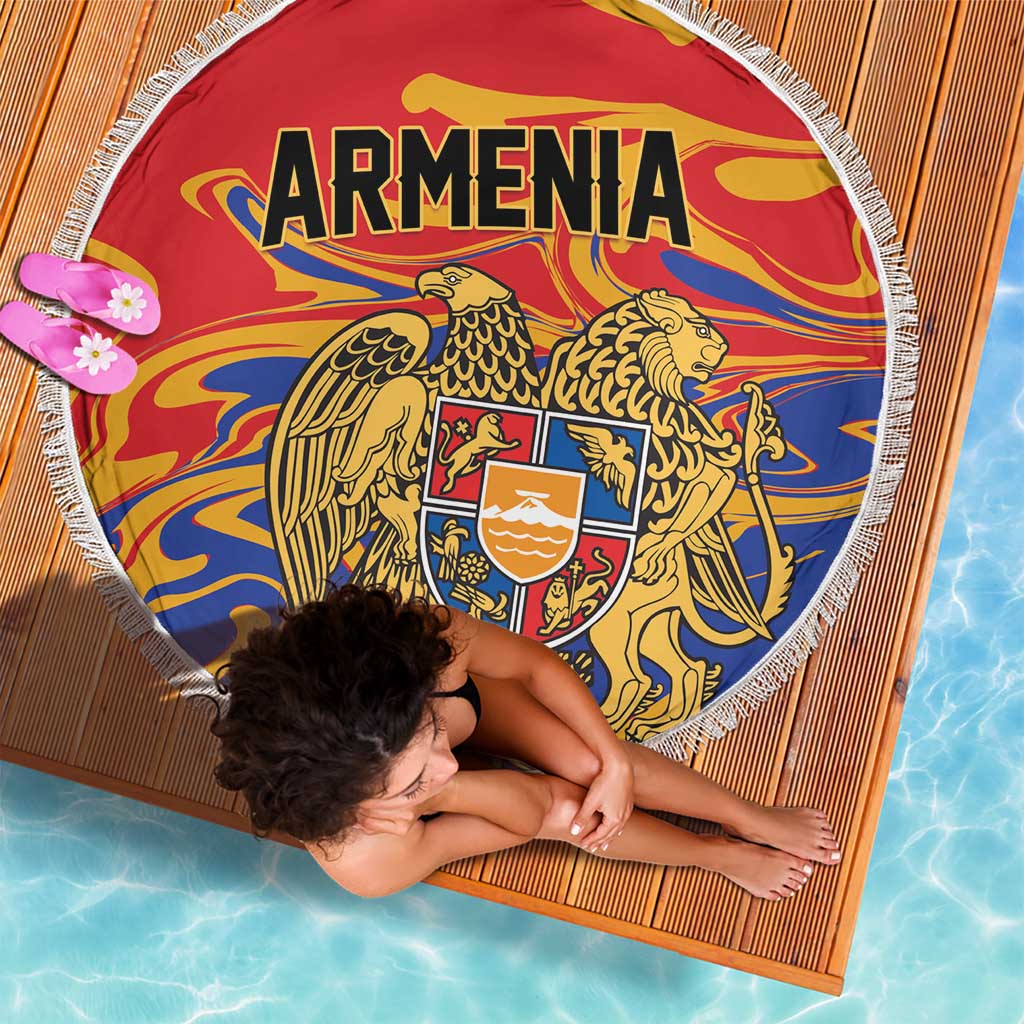 Republic of Armenia Beach Blanket Hayastani Hanrapetut'yun