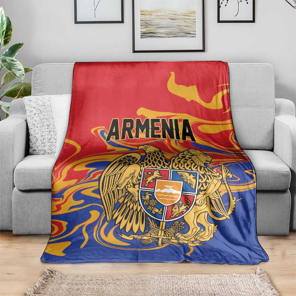 Republic of Armenia Blanket Hayastani Hanrapetut'yun